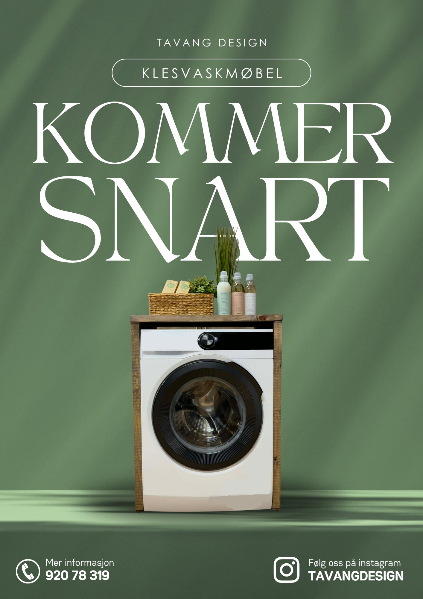 Ny variant klesvaskmøbel